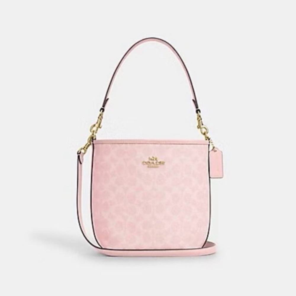 NWT Coach City bucket bag Powder Pink